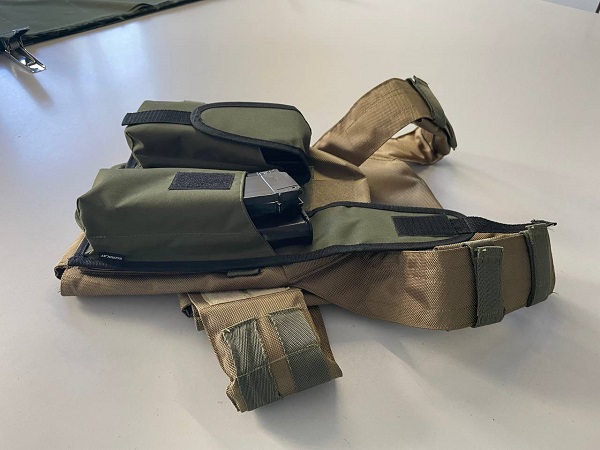 Підсумок для зберігання 2-х магазинів АК колір олива 7 Підсумок для зберігання 2-х магазинів АК колір олива