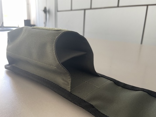 Підсумок подовжений для зберігання 2-х магазинів РКК колір олива 3 Підсумок для зберігання 2-х магазинів АК колір олива