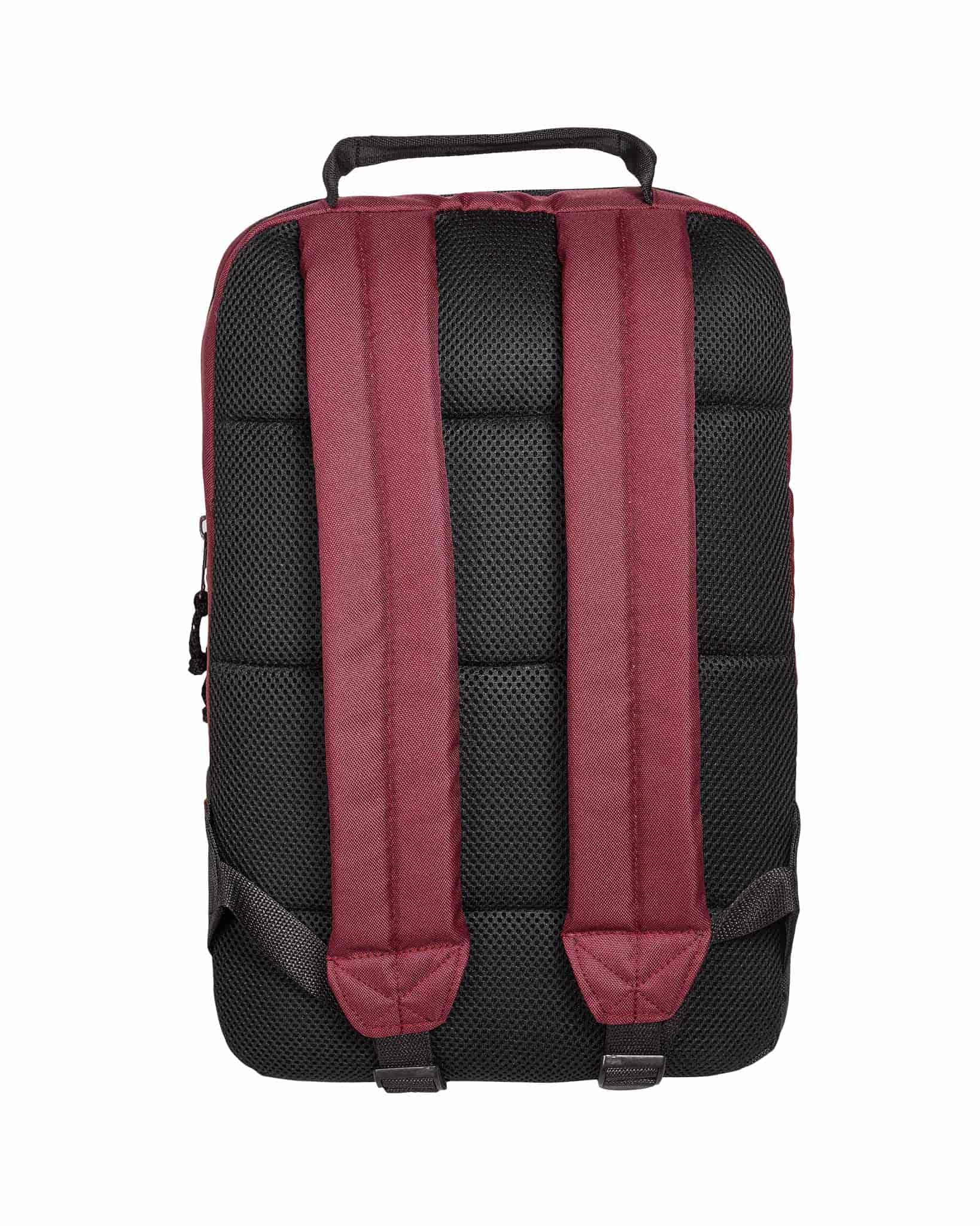 Наплічник для ноутбука модель: Flat 15 дюймів колір: чорний-бордо 2 Наплічник для ноутбука модель: Flat 15 дюймів колір: чорний-бордо