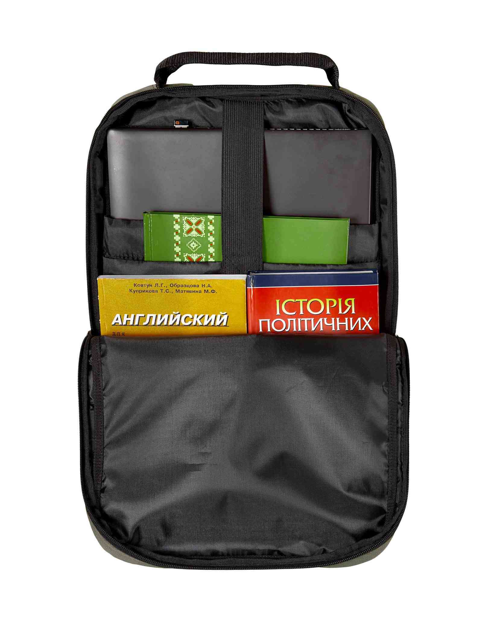 Наплічник для ноутбука модель: Flat 15 дюймів колір: чорний 3 Наплічник для ноутбука модель: Flat 15 дюймів колір: чорний