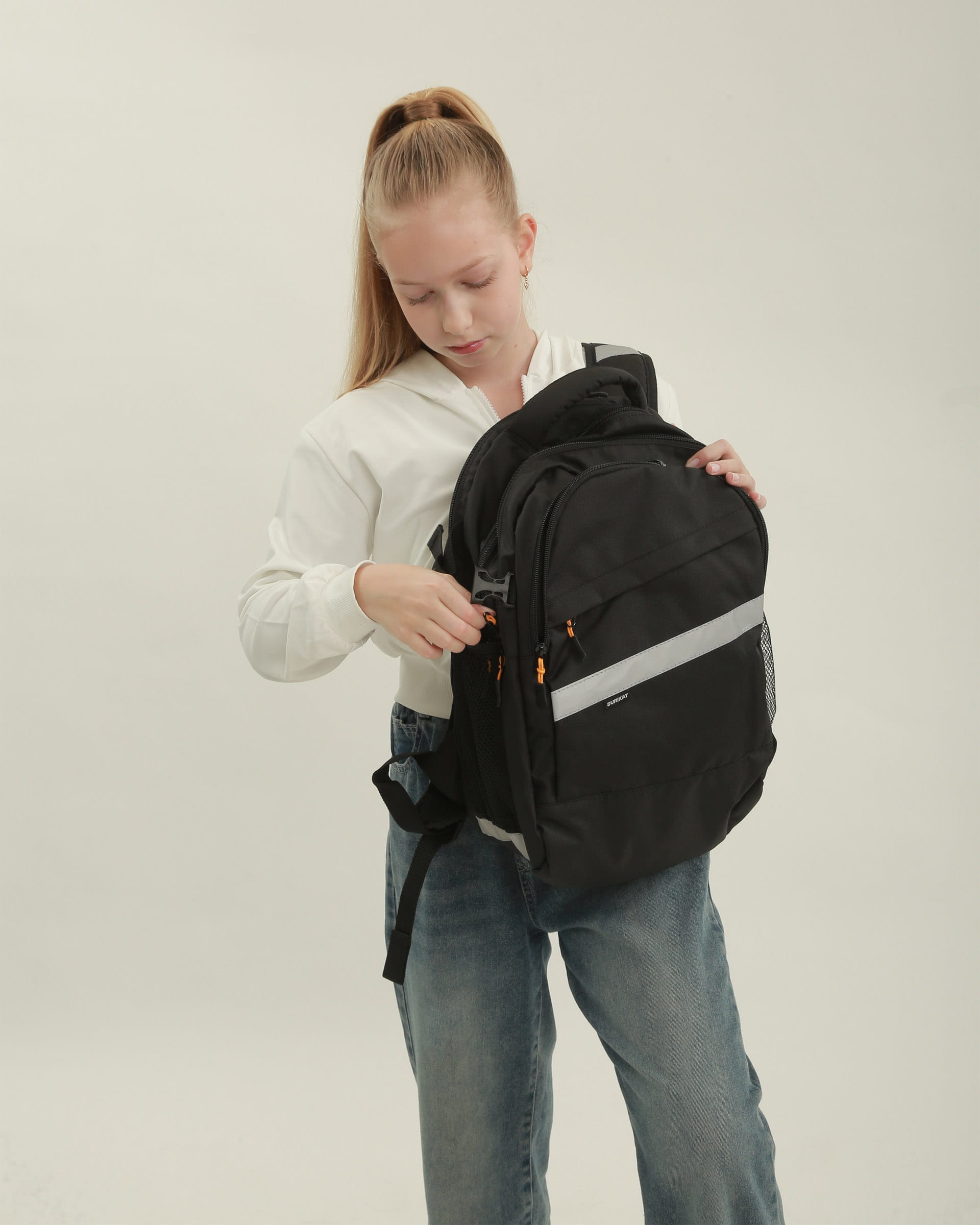 Рюкзак міський модель: College колір: чорний 5 Рюкзак міський модель: College колір: чорний