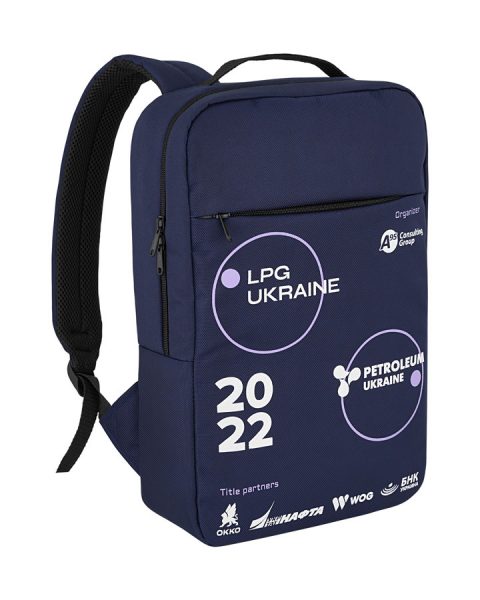 Рюкзак для ноутбука модель: Flat 15 дюймів колір: синій Замовник: консалтингова компанія А-95