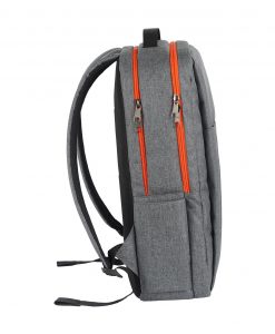 Рюкзак міський модель: Chess колір: сірий меланж з помаранчевим