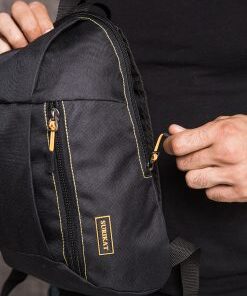 Рюкзак міський модель: Universal колір: чорний (жовтий рядок)