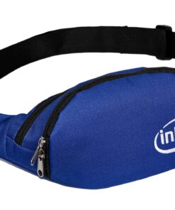Поясна сумка модель: Banan колір: яскраво-синій Замовник: компанія Intel