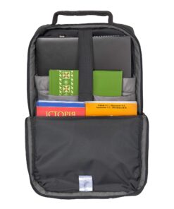 Наплічник для ноутбука модель: Flat 15 дюймів колір: чорно-сірий