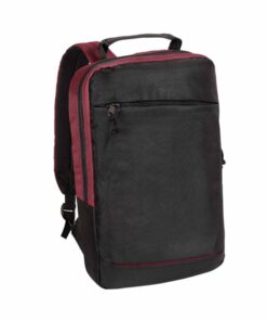 Наплічник для ноутбука модель: Flat 15 дюймів колір: чорний-бордо