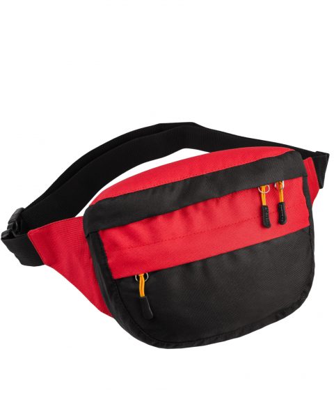Поясна сумка Surikat модель: Tornado колір: чорно-червоний
