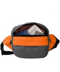 Поясна сумка Surikat модель: Tornado колір: сіро-помаранчевий