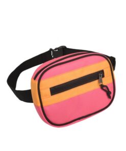 Поясна сумка Surikat модель: Kokos колір: рожево-помаранчевий