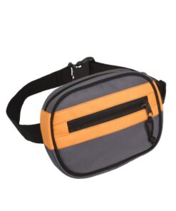 Поясна сумка Surikat модель: Kokos колір: сіро-помаранчевий