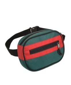 Поясна сумка Surikat модель: Kokos колір: зелено-червоний