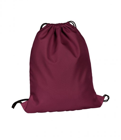 Багатофункціональний рюкзак-мішок Foot колір: бордо
