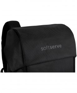 Рюкзак міський модель: Travel колір: чорний Замовник: компанія SOFTSERVE