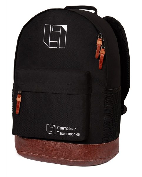 Рюкзак міський модель: Megapolis колір: чорний Замовник: компанія Світлові Технології