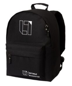 Рюкзак міський модель: City колір: чорний Замовник: компанія Світлові Технології