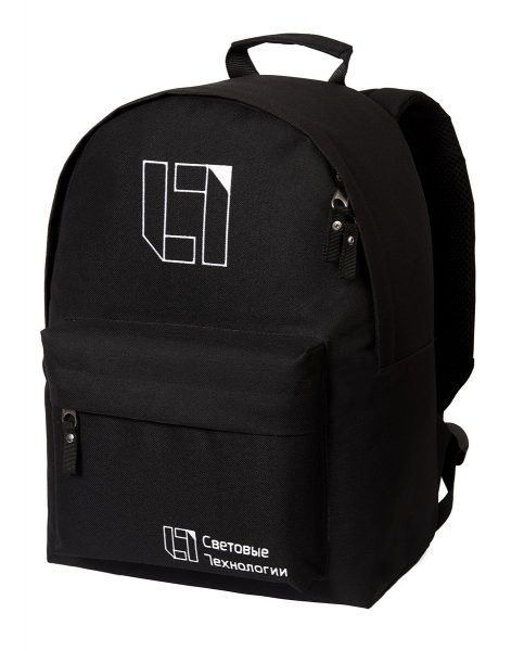 Рюкзак міський модель: City колір: чорний Замовник: компанія Світлові Технології