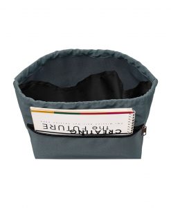 Багатофункціональний рюкзак-мішок Foot XL колір: сірий