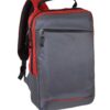 Наплічник для ноутбука модель: Flat 15 дюймів колір: червоно-сірий