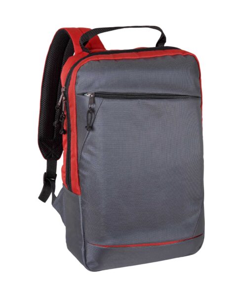 Наплічник для ноутбука модель: Flat 15 дюймів колір: червоно-сірий 1 Наплічник для ноутбука модель: Flat 15 дюймів колір: червоно-сірий