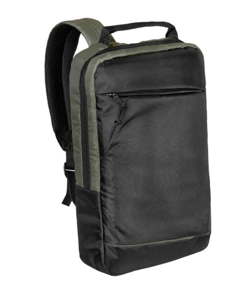 Наплічник для ноутбука модель: Flat 15 дюймів колір: чорний-хакі 1 Наплічник для ноутбука модель: Flat 15 дюймів колір: чорний-хакі