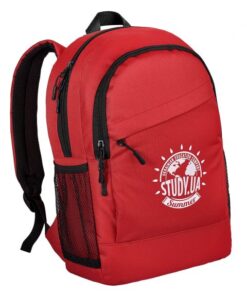 Рюкзак міський модель: Study колір: червоний Замовник: компанія STUDY.UA 2019