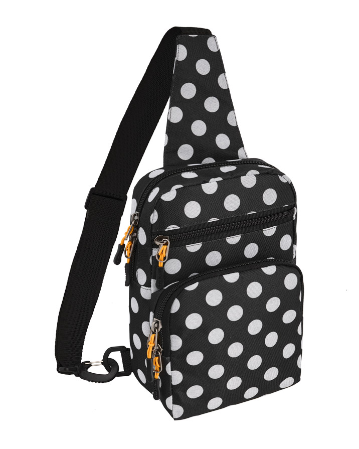 Сумка-слінг дитяча модель: Sling колір: горох 1 Сумка-слінг дитяча модель: Sling колір: горох