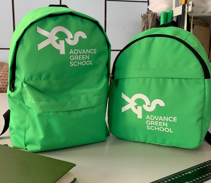 Рюкзак міський модель: City Замовник: ADVANCE GREEN SCHOOL 2 Рюкзак міський модель: City Замовник: ADVANCE GREEN SCHOOL - Зображення 2