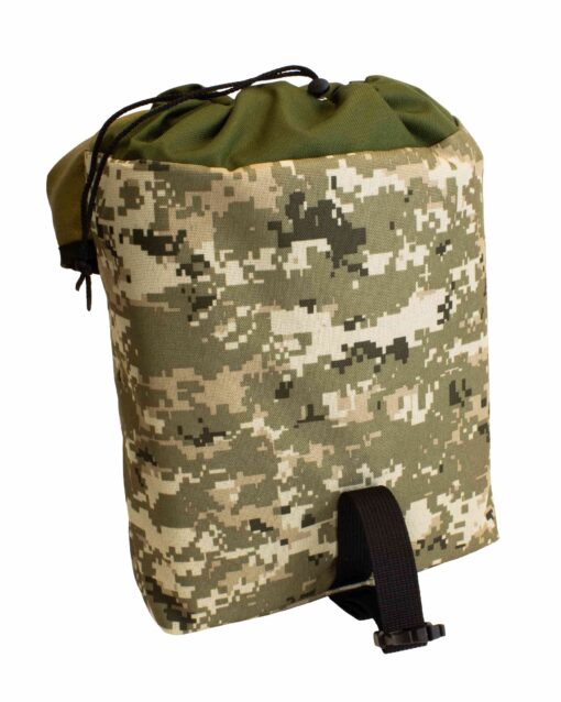 Тактична сумка (сухарка) на пояс НАТО колір: піксель