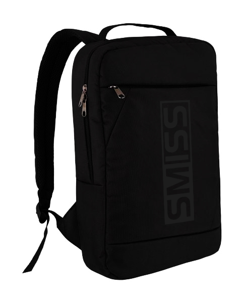 Рюкзак для ноутбука модель: Flat 15 дюймів колір: чорний Замовник: компанія SMISS