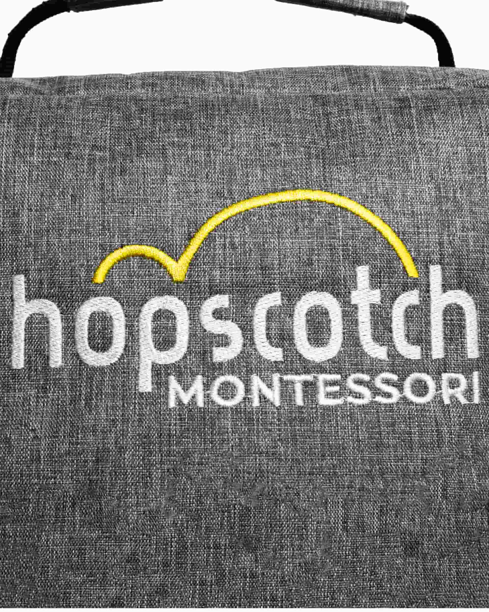 Рюкзак міський модель: Chess Колір: сірий меланж Замовник: Hopscotch Montessori 2 Рюкзак міський модель: Chess Колір: сірий меланж Замовник: Hopscotch Montessori - Зображення 2