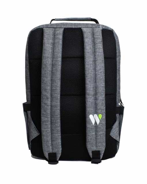 Рюкзак міський модель: Chess колір: сірий меланж з cалатовим Замовник: WOG 2 Рюкзак міський модель: Chess колір: сірий меланж з cалатовим Замовник: WOG