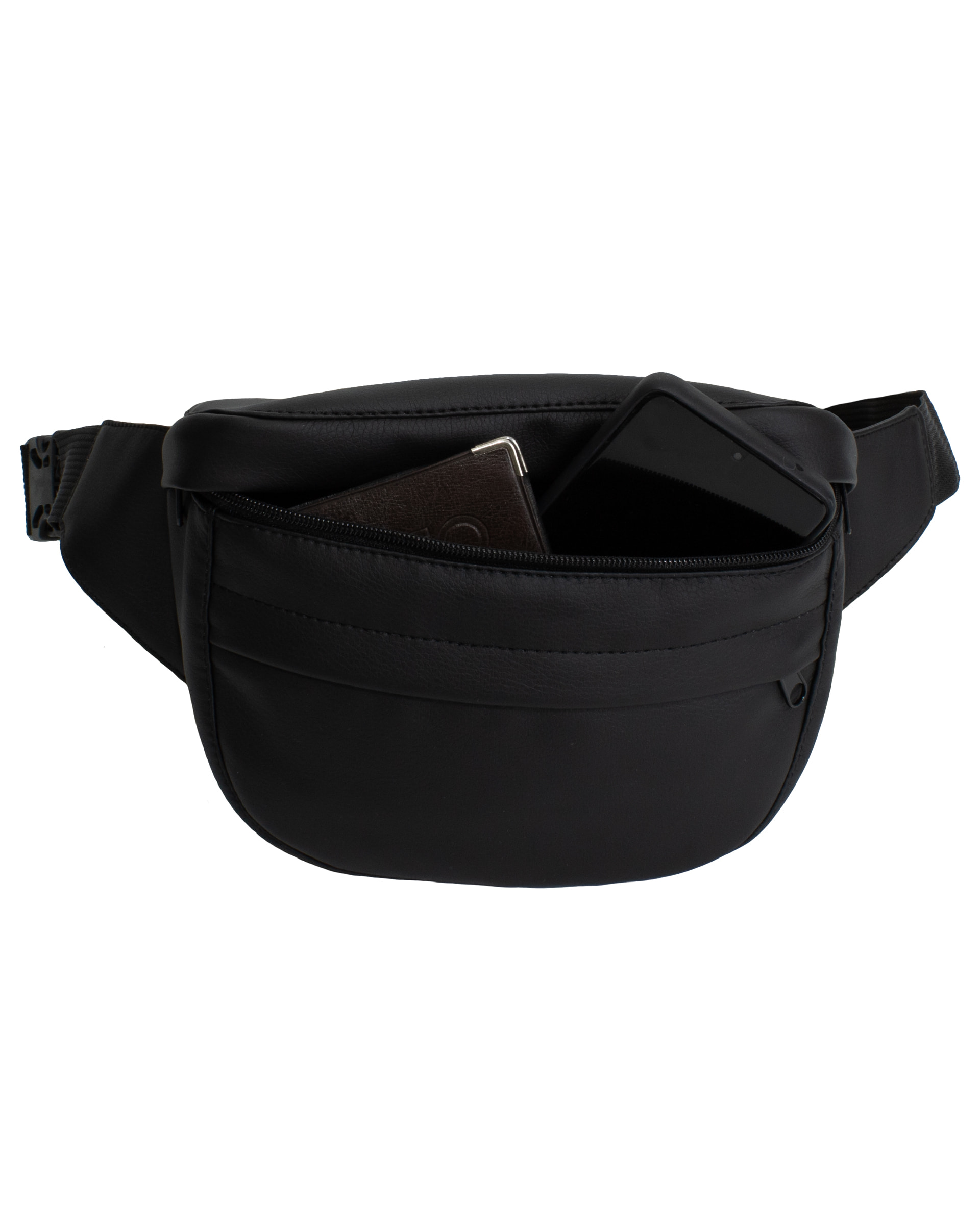 Поясна сумка Surikat модель: Tornado колір: чорний екошкіра 4 Поясна сумка Surikat модель: Tornado колір: чорний екошкіра