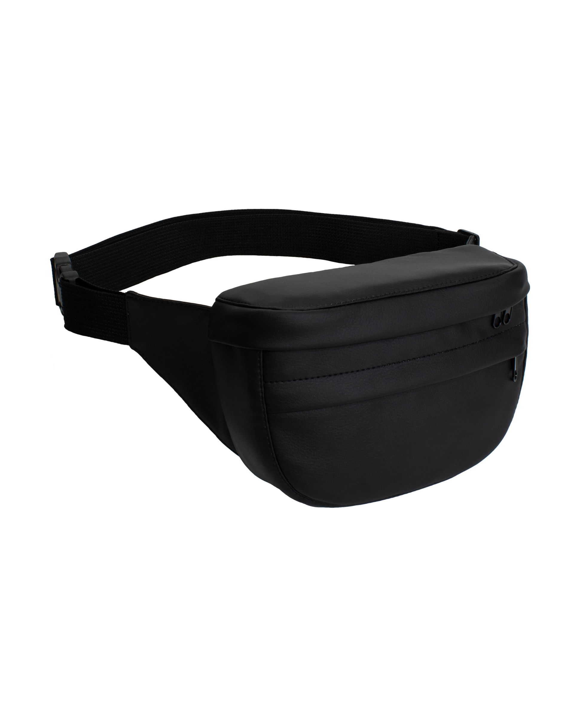 Belt bag Surikat model: Tornado color: black eco-leather. Buy in Ukraine -  Surikat - Ukrainian manufacturer