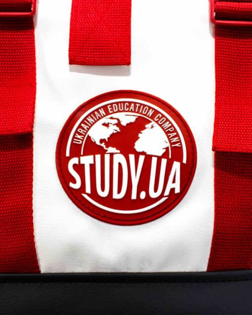 Рюкзак ролтоп модель: Grade колір: червоний з білим Замовник: STUDY.UA