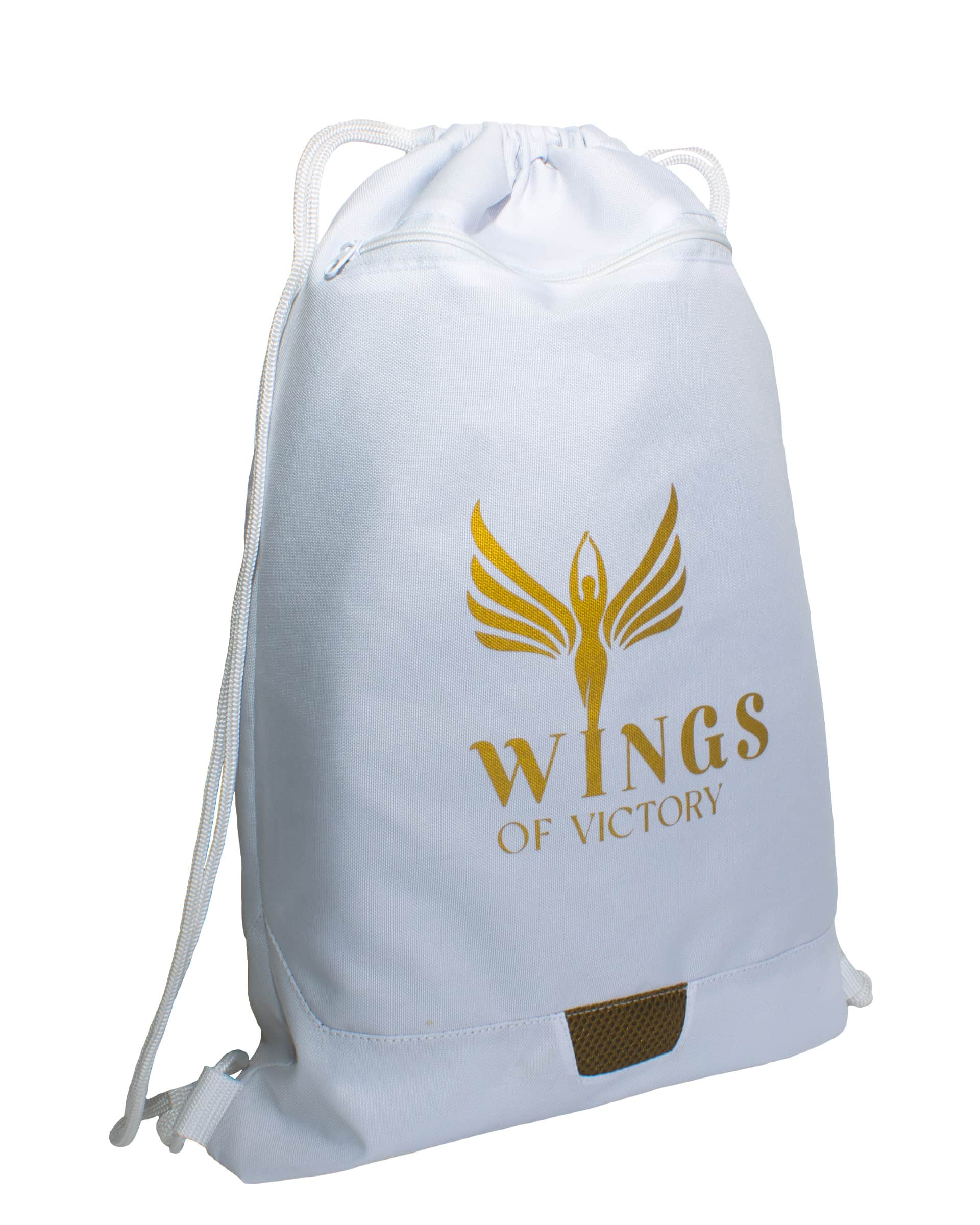 Багатофункціональний рюкзак-мішок Foot XL колір: тіфані, білий замовник: Спортивна організація 2 Багатофункціональний рюкзак-мішок Foot XL колір: тіфані, білий замовник: Спортивна організація