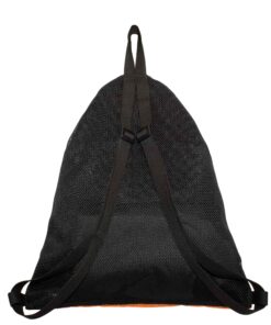 Рюкзак-мішок Surikat Mesh колір: чорний з помаранчевим