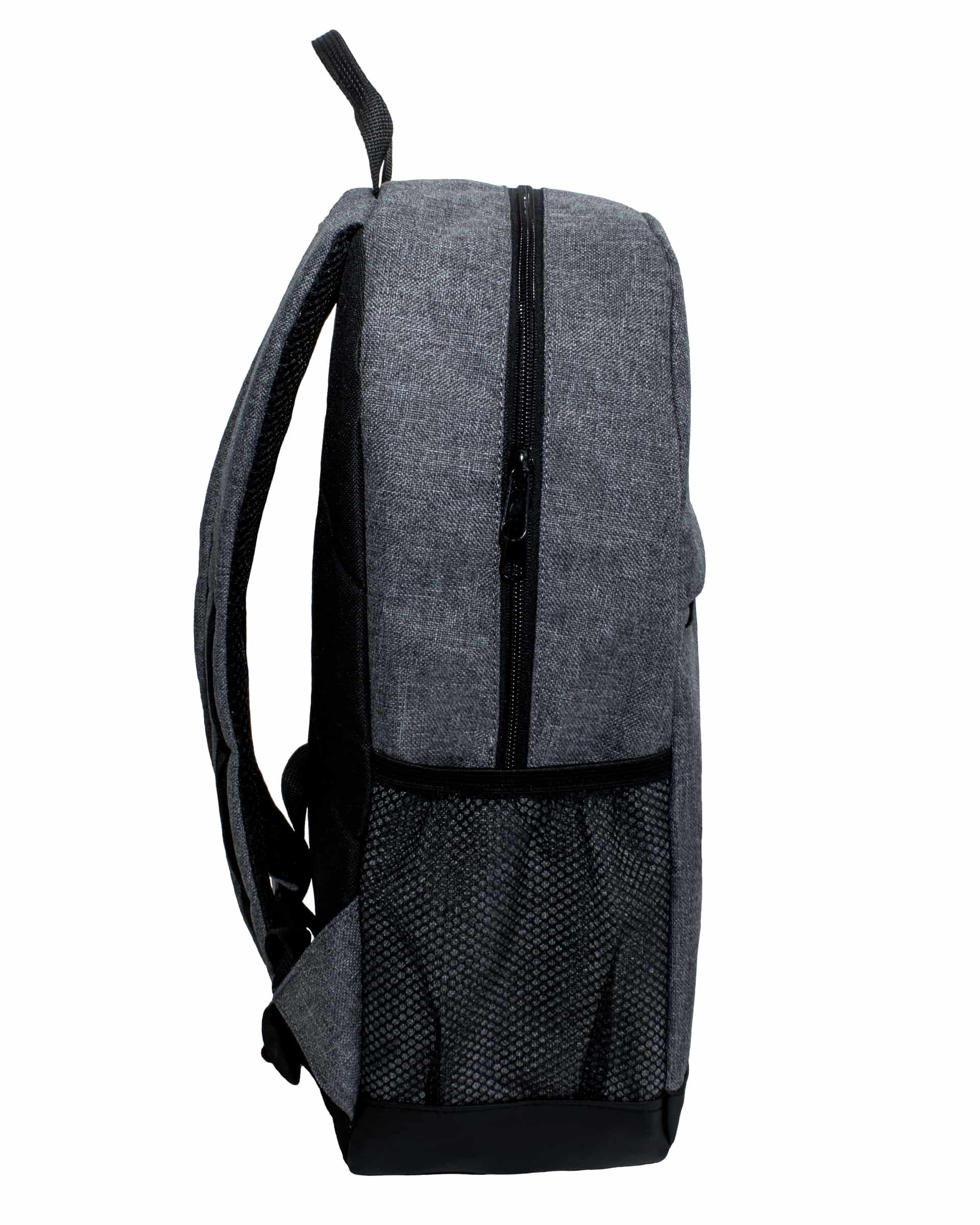 Рюкзак міський модель: Simple колір: сірий меланж 2 Рюкзак міський модель: Simple колір: сірий меланж