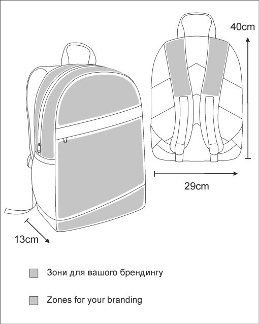 Рюкзак Surikat Simple нанесення логотипу