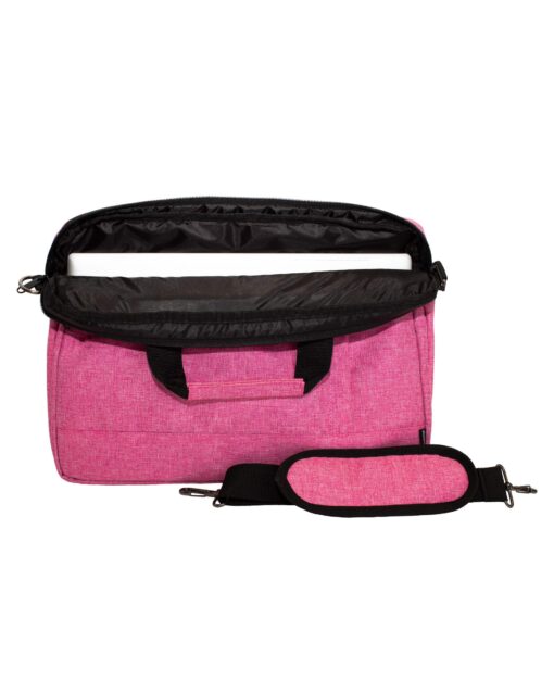 Сумка для ноутбука Surikat модель: Twin до 15.6" колір: рожевий меланж
