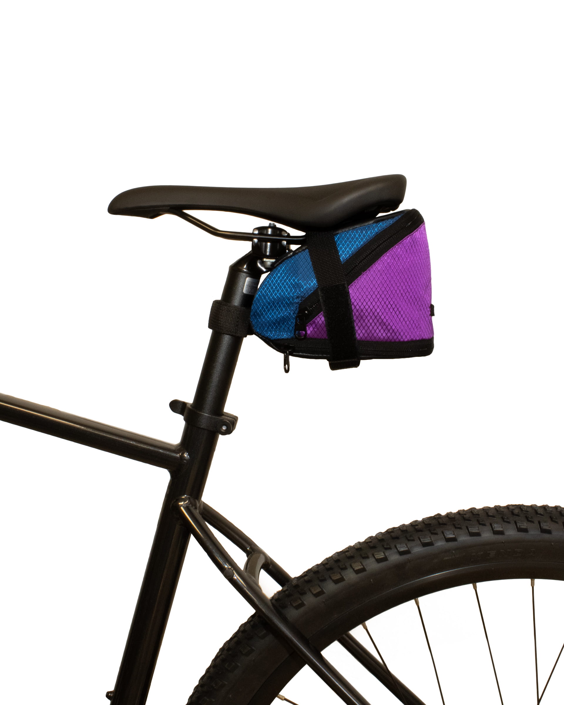 Велосумка під сідло Surikat Bike Bag XL Ripstop фіолетово-синій