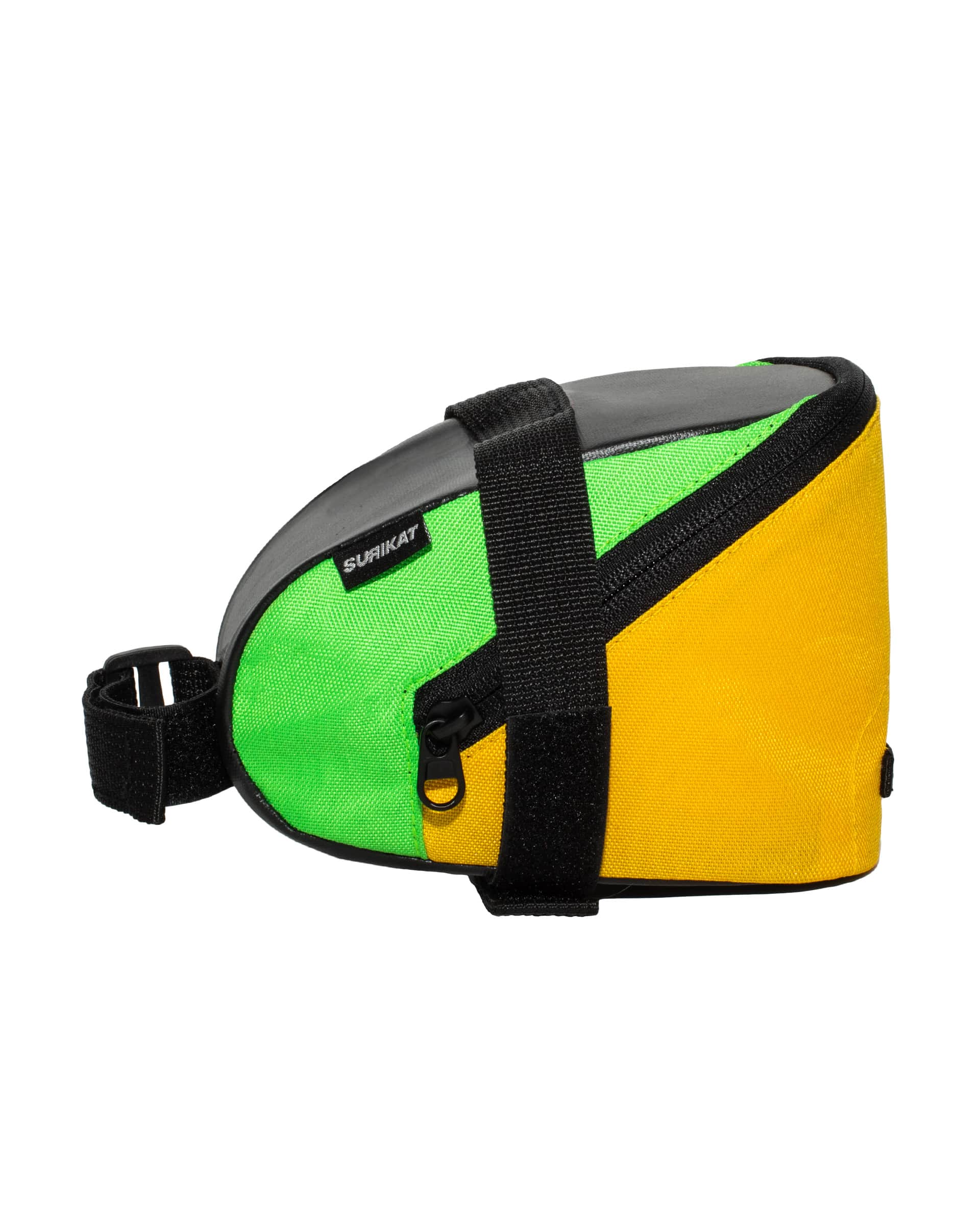 Велосумка під сідло Surikat модель Bike Bag L жовто-салатова 1 Велосумка під сідло Surikat модель Bike Bag L колір жовто-салатовий