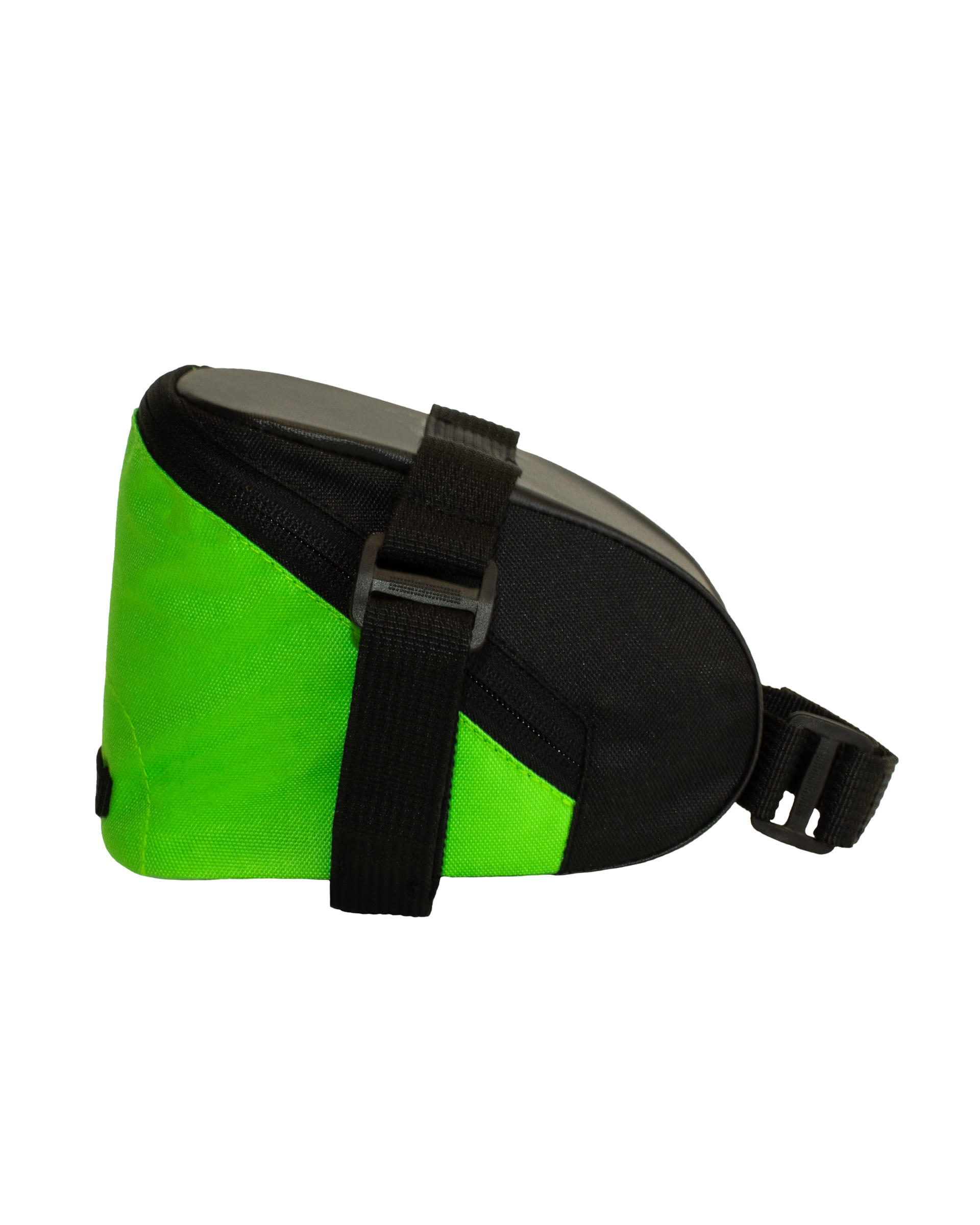 Велосумка під сідло Surikat модель Bike Bag L колір чорно-салатовий