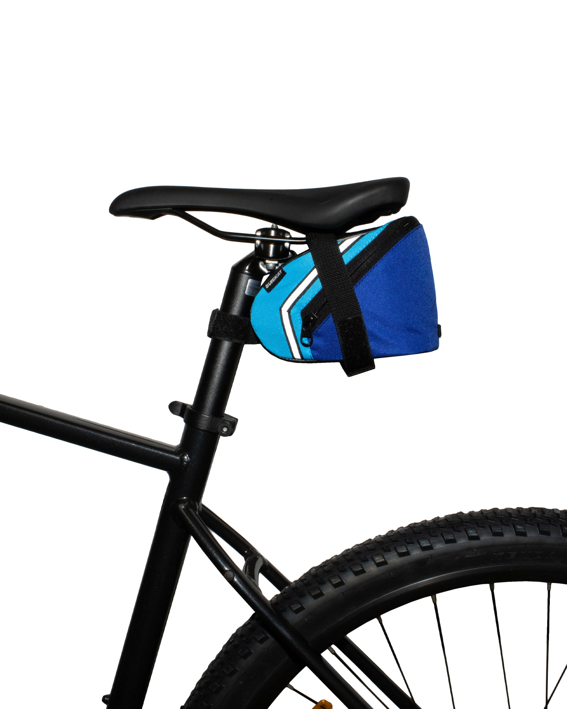 Велосумка під сідло Surikat Bike Bag L Vision колір синьо-блакитний 2 Велосумка під сідло Surikat Bike Bag L Vision колір синьо-блакитний