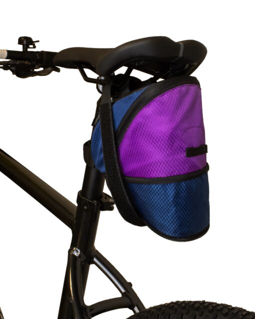Велосумка під сідло Surikat Bike Bag XL Ripstop фіолетово-синій