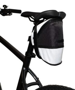 Велосумка під сідло Surikat Bike Bag XL Ripstop чорно-білий