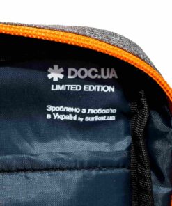 Аптечка Колір: сірий меланж з помаранчевим Замовник: DOC.UA