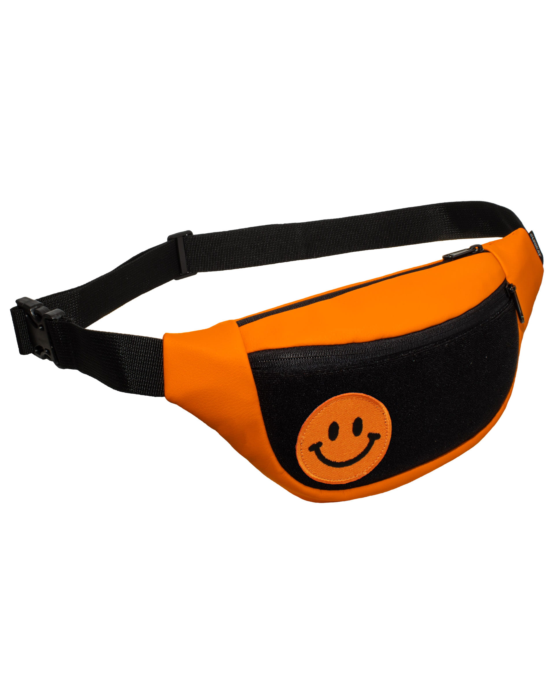 Поясна сумка Surikat модель: Smile Velcro колір: помаранчевий екошкіра 3 Поясна сумка Surikat модель: Smile Velcro колір: помаранчевий екошкіра