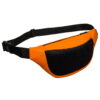 Поясна сумка Surikat модель: Smile Velcro колір: помаранчевий екошкіра
