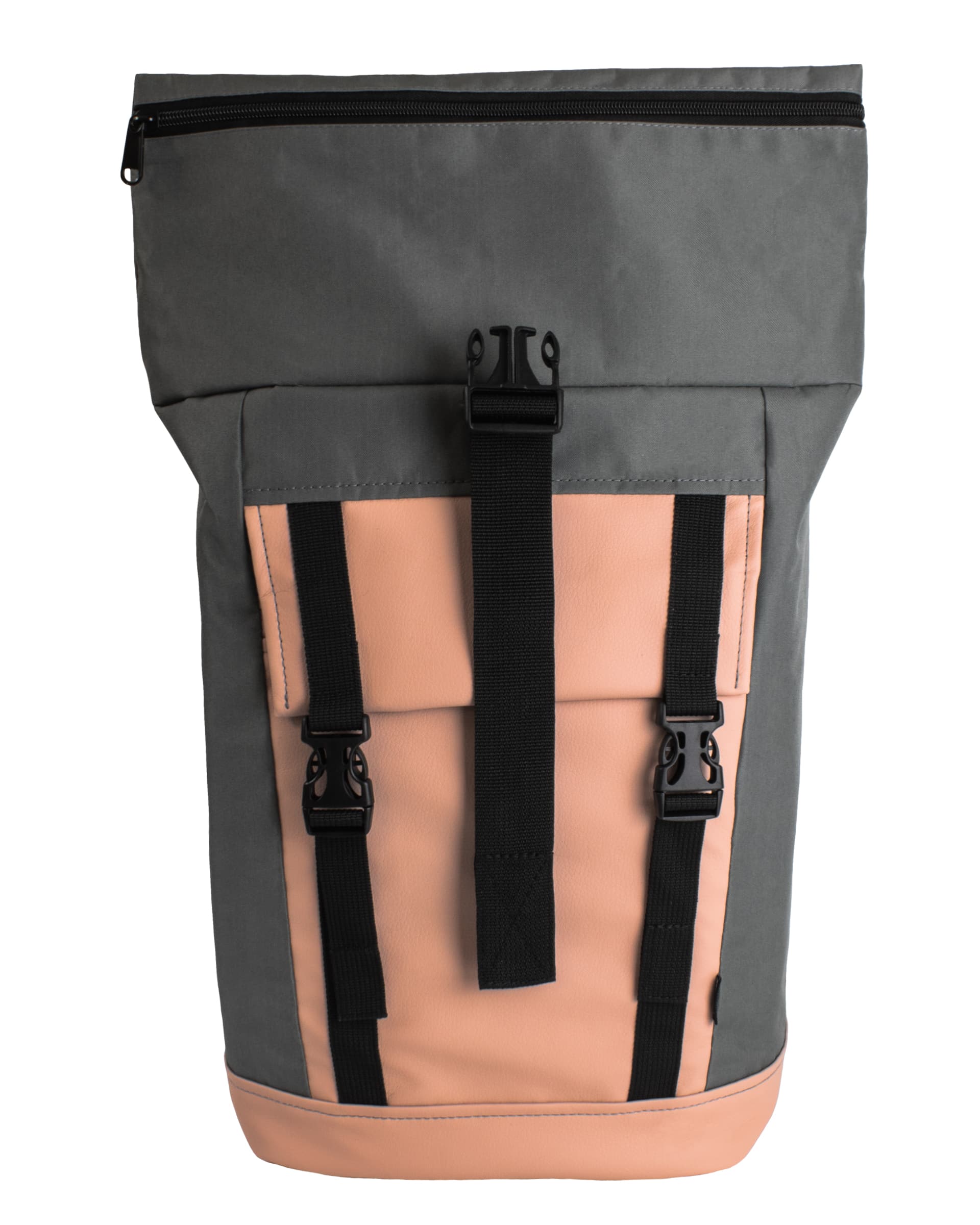 Рюкзак ролтоп модель: Grade колір: сірий з пудровим 6 Рюкзак ролтоп модель: Grade колір: сірий з пудровим